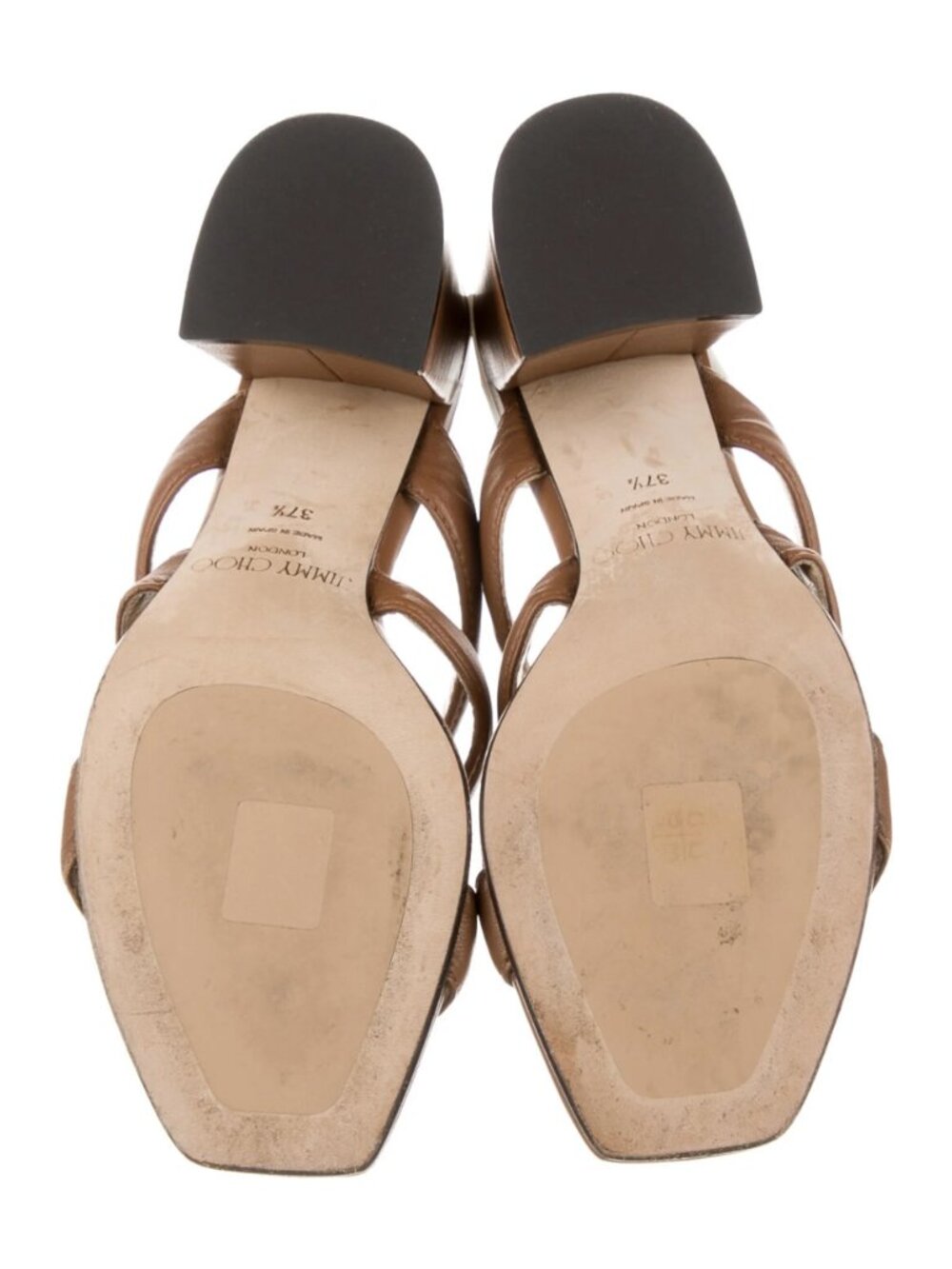 Jimmy Choo Leather Sandals - Picture 5 of 7